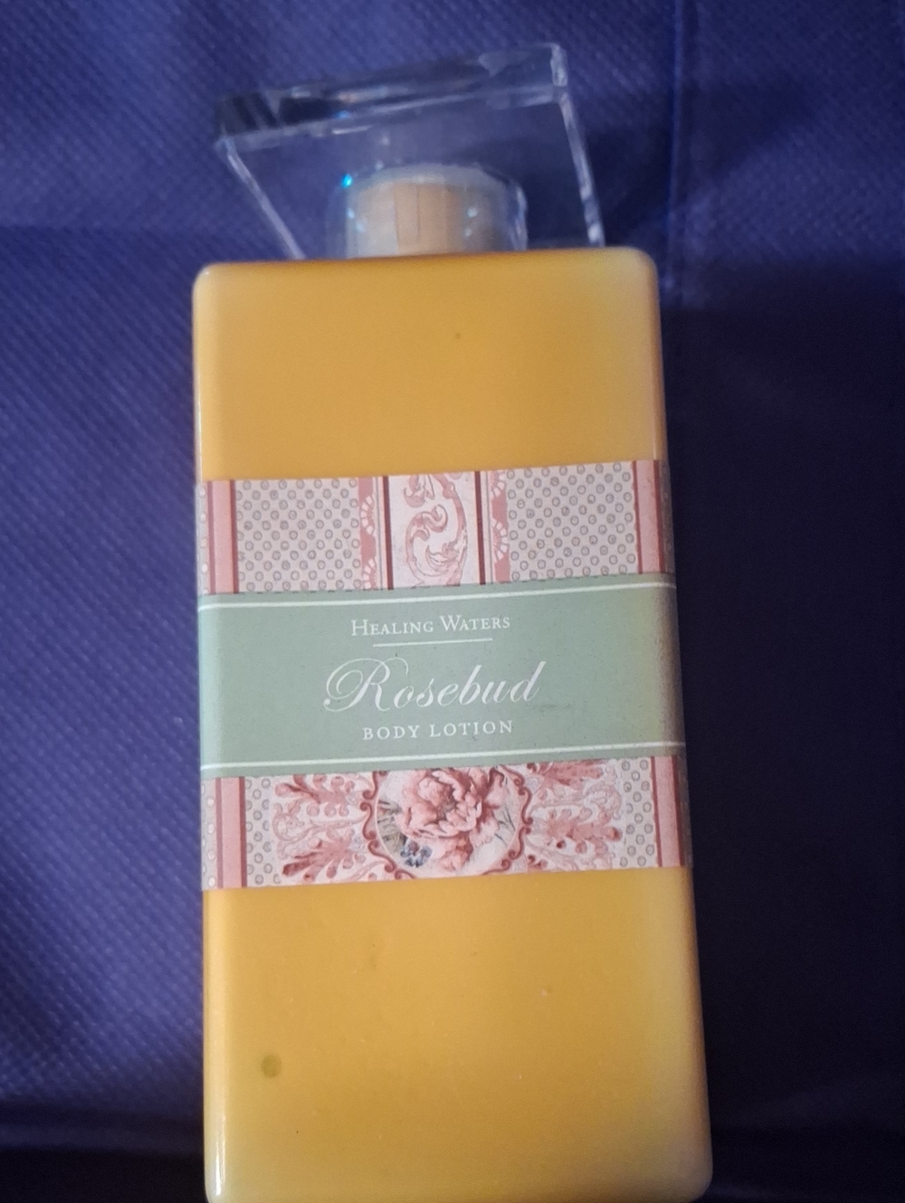 Healing Waters Rosebud Body Lotion Vintage Sealed Collectible Rare HTF